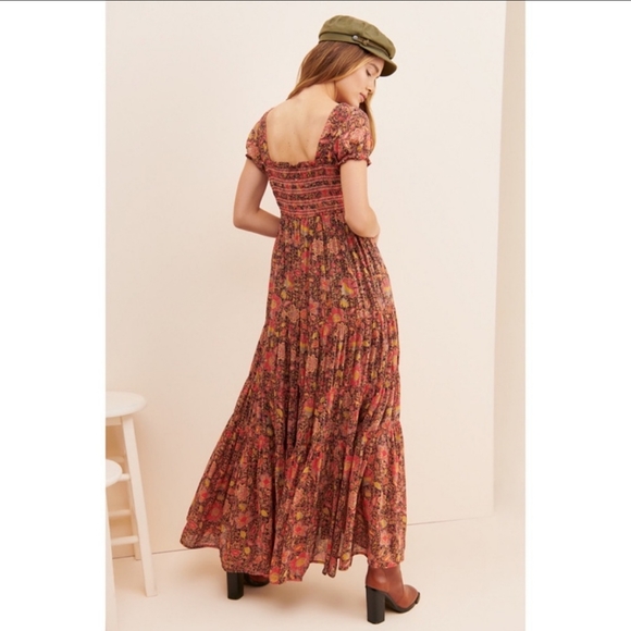 ****1 Med left!!*****Free People Tiered Maxi Dress - Picture 2 of 13